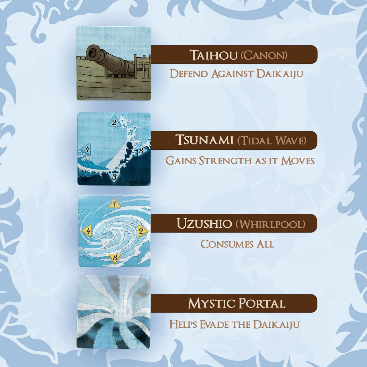 Calliope Games Tsuro: Veterans of the Seas Expansion